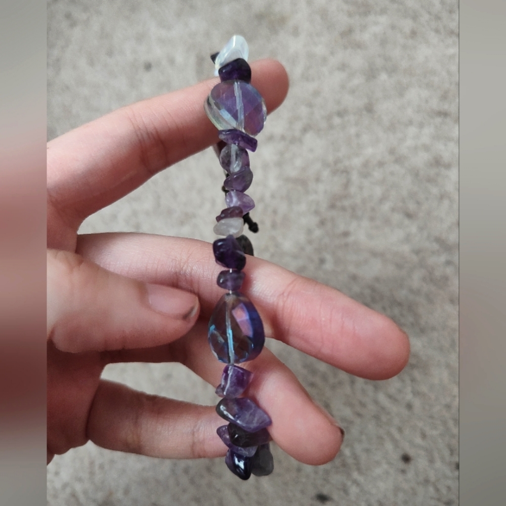 Amethyst bracelet